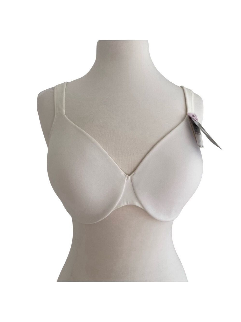 NWT Bali white bra Comfort revolution style 3473 targeted side back support 38D